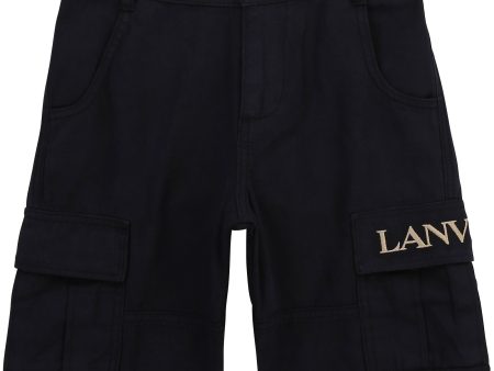 Lanvin Navy Bermuda Cheap