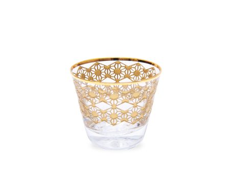 Decorium  6 Pieces Gawa Set, Gold Plated Rim Fashion