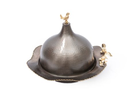 Decorium Nature Dome Delight Holder, Bronze Hot on Sale