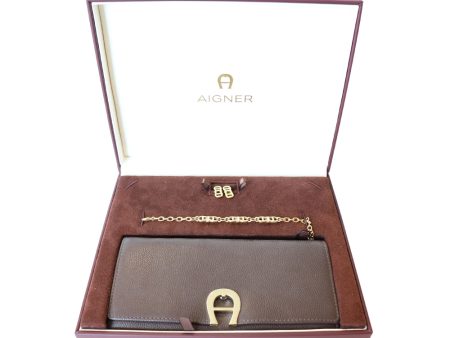 Aigner Bracelet & Wallet Set Online