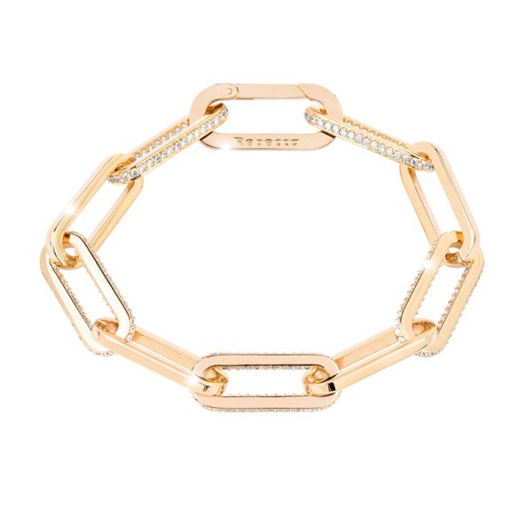 Rebecca, Stockholm Crystals Bracelet - Gold, Medium Fashion