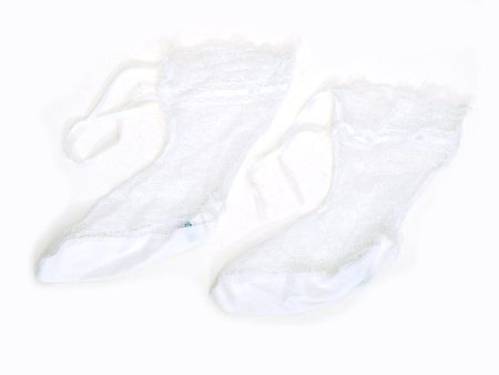 Lala Rose Dentelle Socks White Medium Online