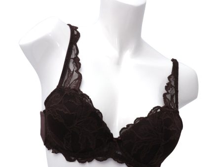 Yamamay Padded Balcony Bra W Pad Inserts Coffee Hot on Sale