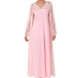 Sally Poppy Night Dress Set Pink Size Medium Pink Online Sale