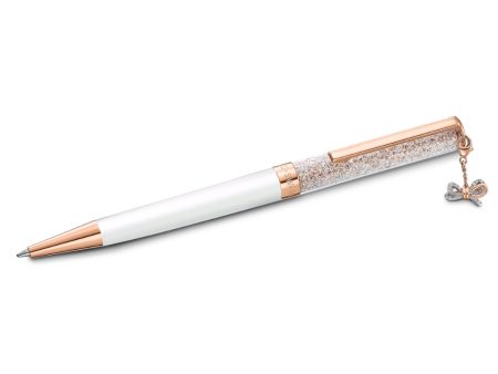 Swarovski Crystalline Celebration 2021 Ballpoint Pen White, Rose-Gold Tone Plated Online Hot Sale