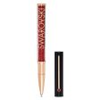 Swarovski Crystalline Gloss Ballpoint Pen Black And Red, Rose-Gold Tone Plated For Discount