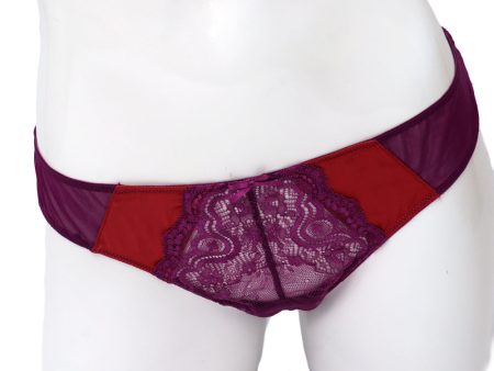 Yamamay Brazilian Brief Purple For Discount