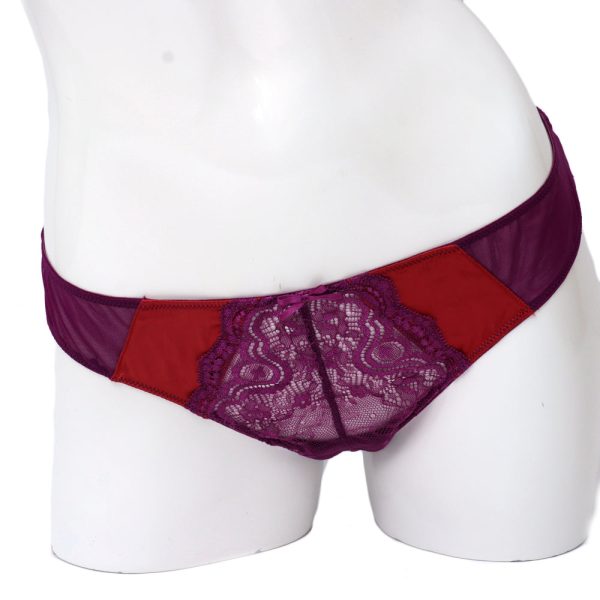 Yamamay Brazilian Brief Purple For Discount