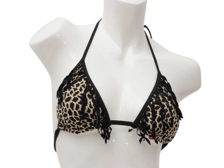 Yamamay Sliding Triangular Bikini Bra W  Removable Insert Cups Black Small Hot on Sale