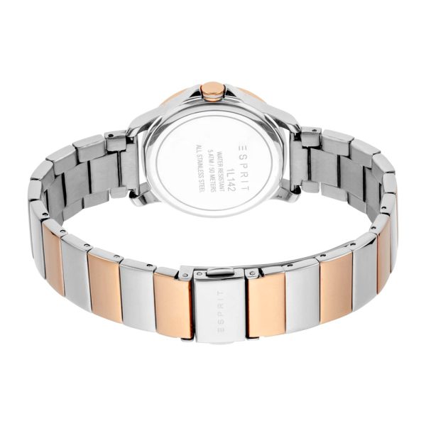 Esprit Ladies Watch With Â Silver Color Dial With Stone Supply