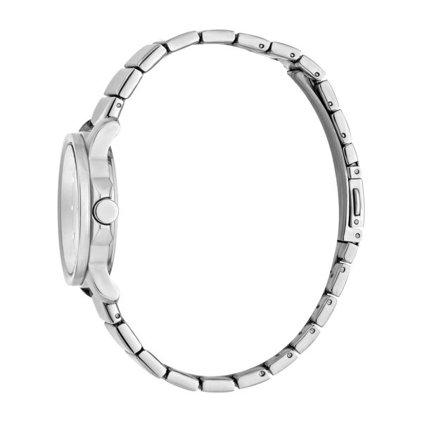 Esprit Ladies Watch Silver Color Stainless Steel White Dial With Stone Online now