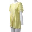 Lalal Rose Nightwear Top Yellow Large Discount