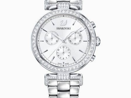 Swarovski Era Journey Watch White Stainless Steel One Size Online Sale