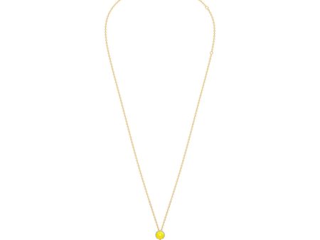 Swarovski Orbita Necklace Octagon Cut Crystal, Multicolored, Gold-Tone Plated on Sale