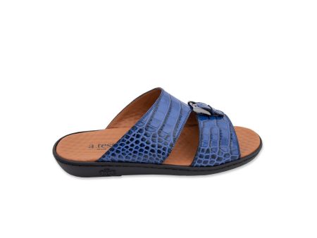 A.Testoni Sandal Blue Discount