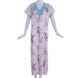 Marjolaine Elfique Silk Print Long Nightdress Print Panther Medium Online