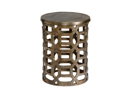 Ethan Allen Brass Accent Table Online Sale