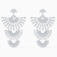 Swarovski Sparkling Dance Dial Up Pierced Earrings White One Size Online now