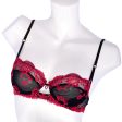 Lise Charmel Underwired Half Cup Bra Black Fucshia Online Hot Sale