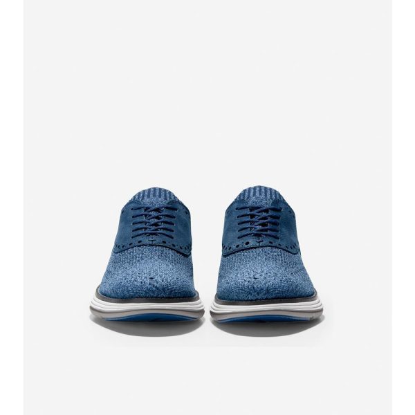 Cole Haan ØriginalGrand Ultra Stitchlite Oxford Marine Blue-Indigo on Sale