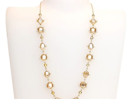 Swarovski Olive All Around Necklacelight Multi-Coloured Discount