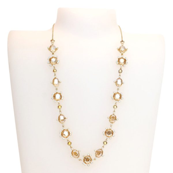 Swarovski Olive All Around Necklacelight Multi-Coloured Discount