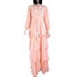 Shaira Dress Peach Color Online