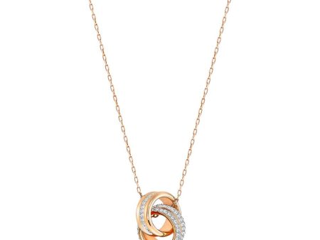 Swarovski Further Pendant White, Rose-Gold Tone Plated Online