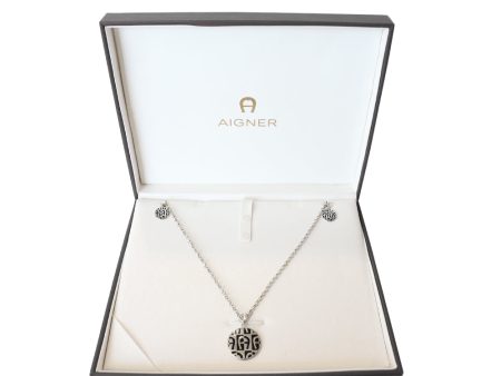 Aigner Necklace & Earring Set on Sale