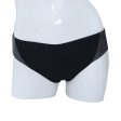 Yamamay Medium Waist Bikini Bottom Black Hot on Sale