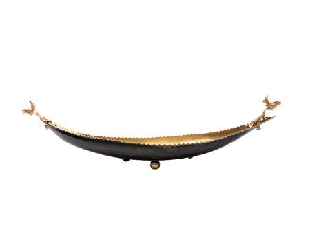 Decorium Nature S Gondola 44x15.5 Cm, Bronz Online Sale