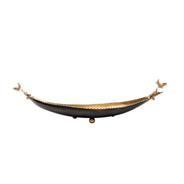 Decorium Nature S Gondola 44x15.5 Cm, Bronz Online Sale