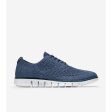 Cole Haan ZERØGRAND Stitchlite Oxford Vintage Indigo- Marine Blue For Cheap