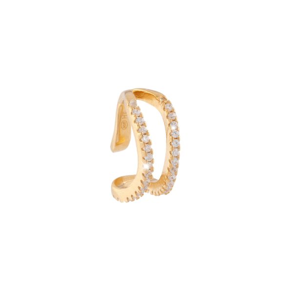 Rebecca, Single Earring Earcuff Rebecca Golden Ear Collection Fashion