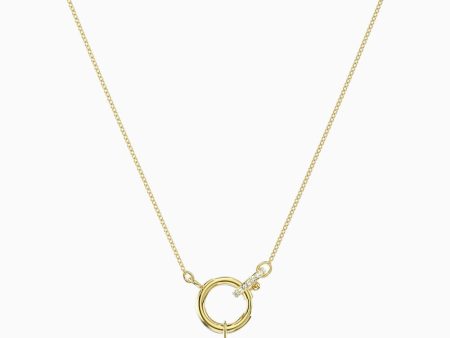 Swarovski Ginger Charm Necklace White Gold-Tone One Size For Cheap