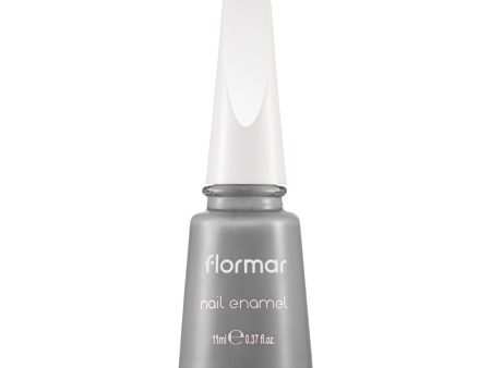 Flormar Nail Enamel 417 Steel Gray - 11ml Supply