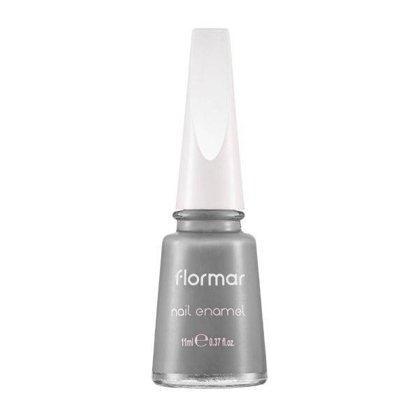 Flormar Nail Enamel 417 Steel Gray - 11ml Supply