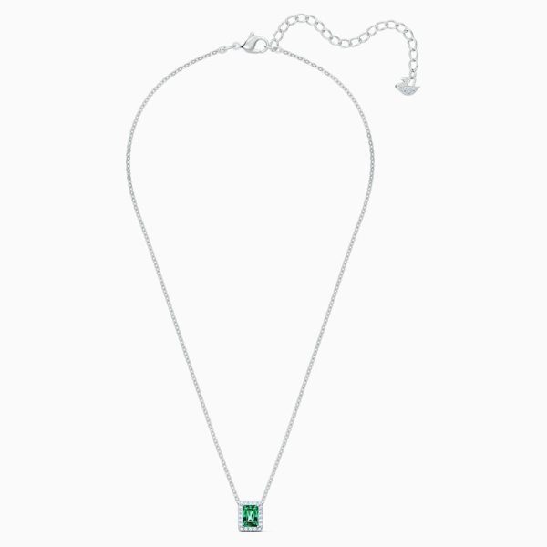 Swarovski Angelic Rectangular Necklace White One Size For Sale