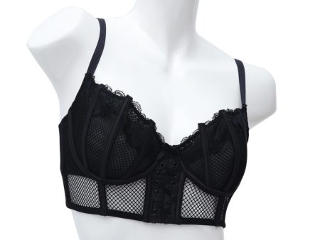 Yamamay Bustier Bra In Different Cup Black 34C Discount