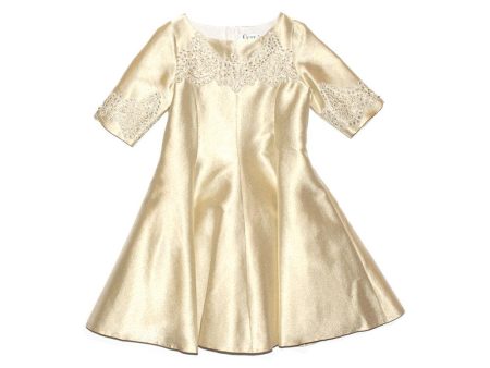 Lesy Gold Dress For Cheap