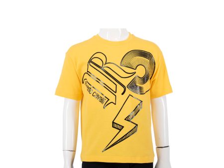 Roberto Cavalli Yellow T-Shirt Fashion