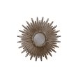 Ethan Allen Siver Sunburst Mirror (61Cm) 61X61 cm on Sale