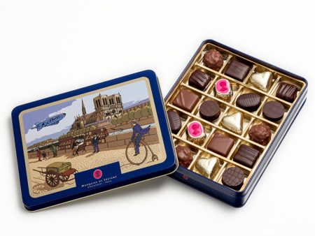 Notre Dame Assorted Chocolate Tin 210g Online now