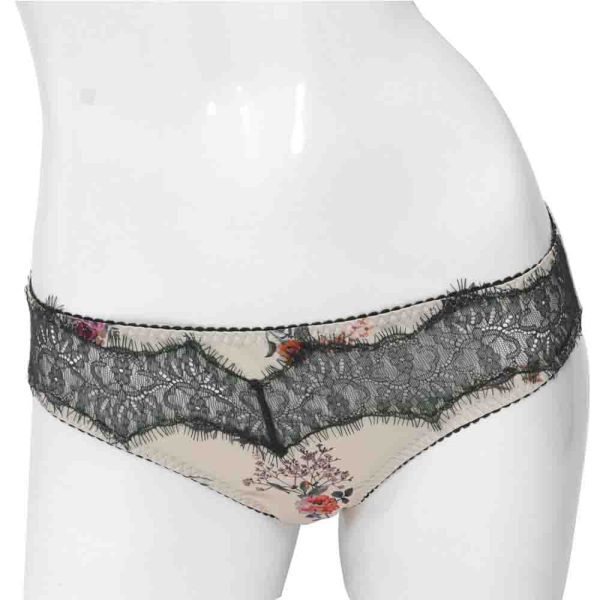 Twinset Panty Nude Floral Medium Cheap