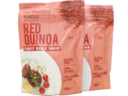 Rostaa Quinoa Red pack of two Fashion