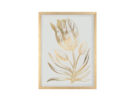 Ethan Allen Wall Frame  Gold Foil I  60X80 cm Online