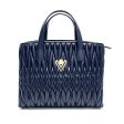 Valentino Orlandi Ladies Bag Dark Blue Color For Discount