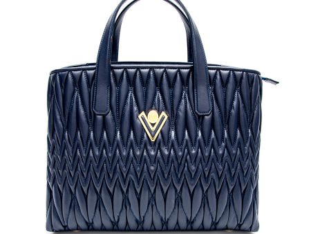 Valentino Orlandi Ladies Bag Dark Blue Color For Discount