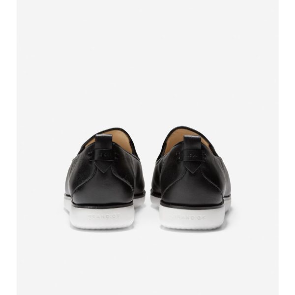 Cole Haan Grand Ambition Slip-on Sneaker Black Leather Supply