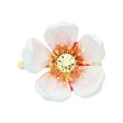 Les Nereides Japanese White Cherry Blossom And Petals Adjustable Ring Online Sale